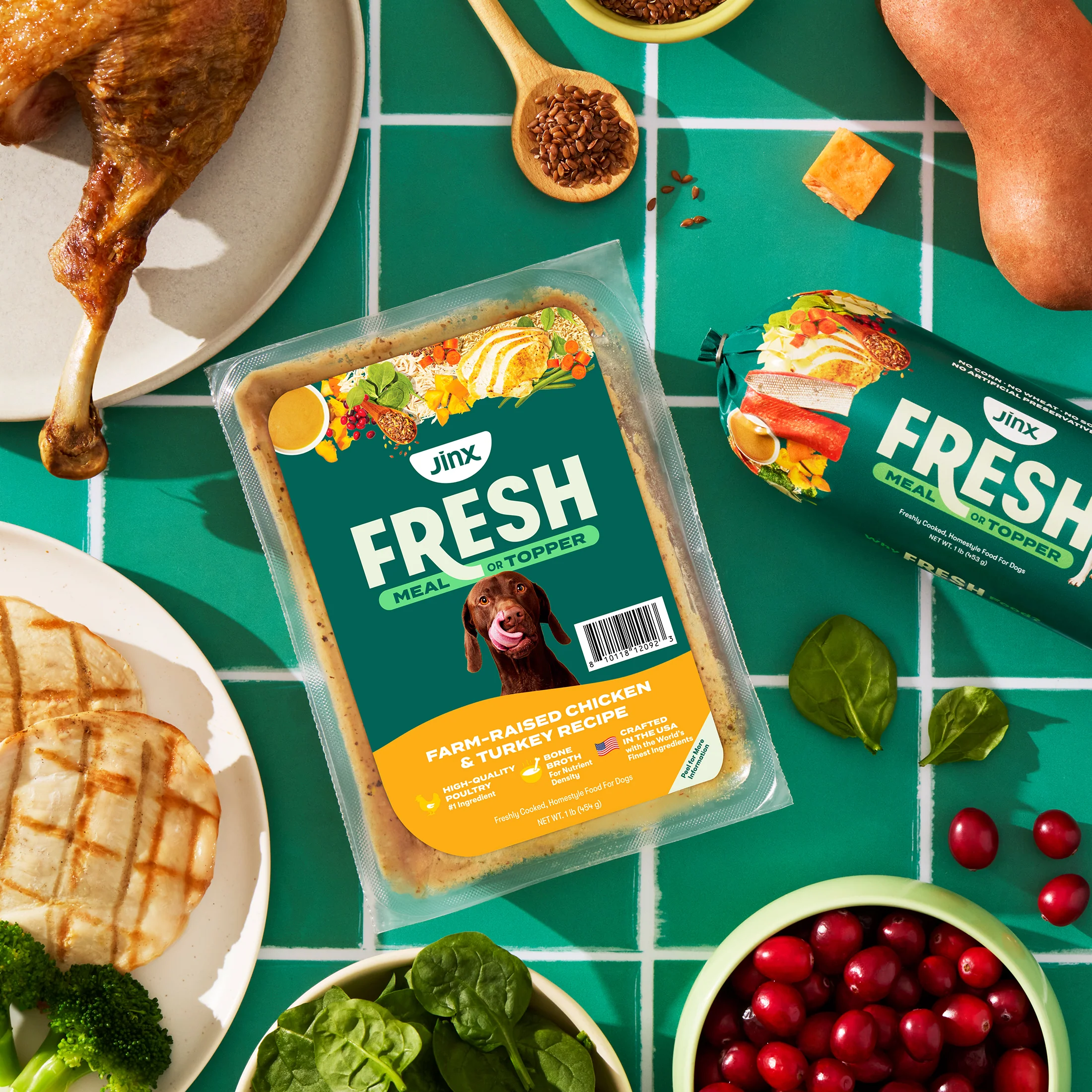 Farm-Raised Chicken and Turkey Fresh Pouch - Image 3