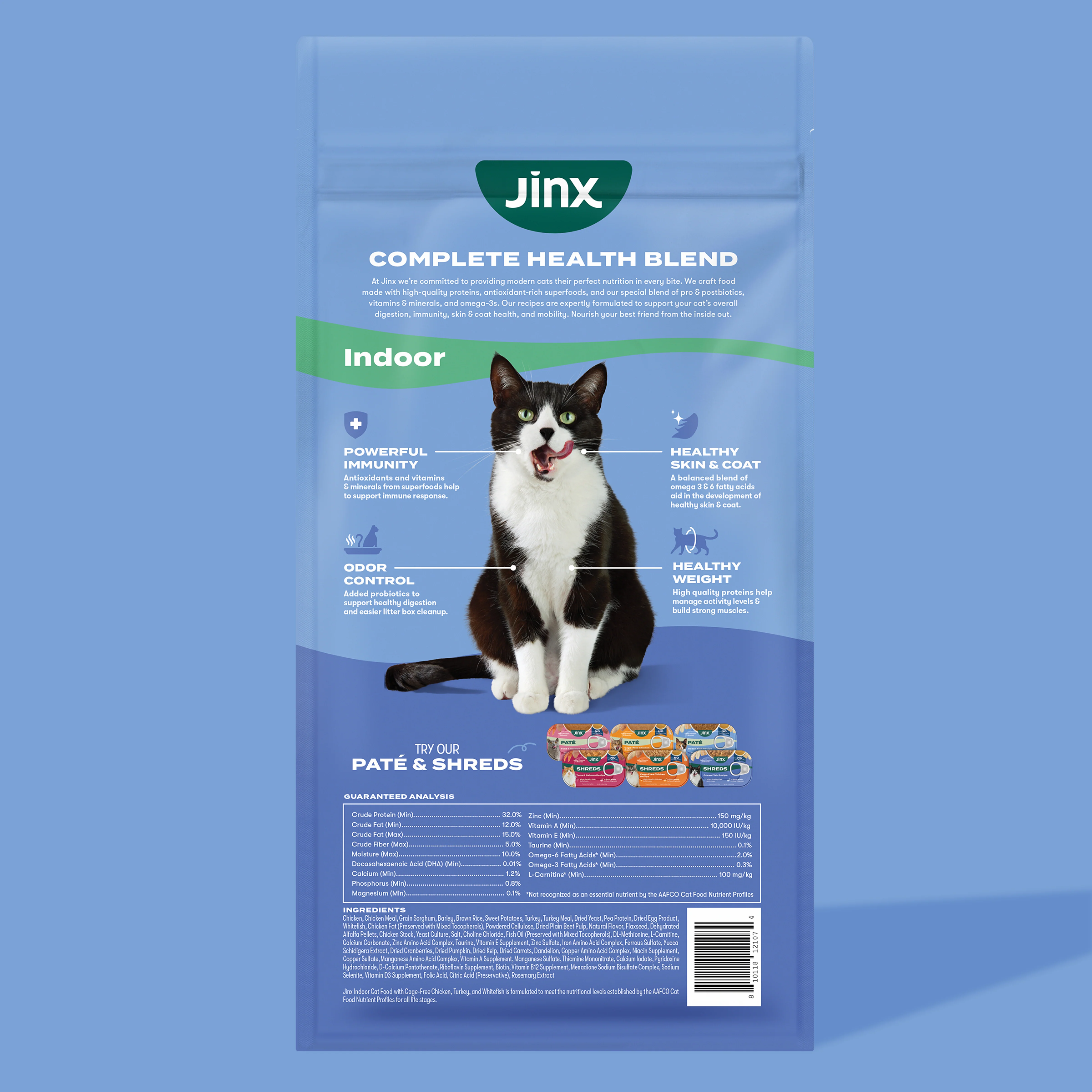 Indoor Cage-Free Chicken, Turkey, and Whitefish Dry Cat Food - Image 4